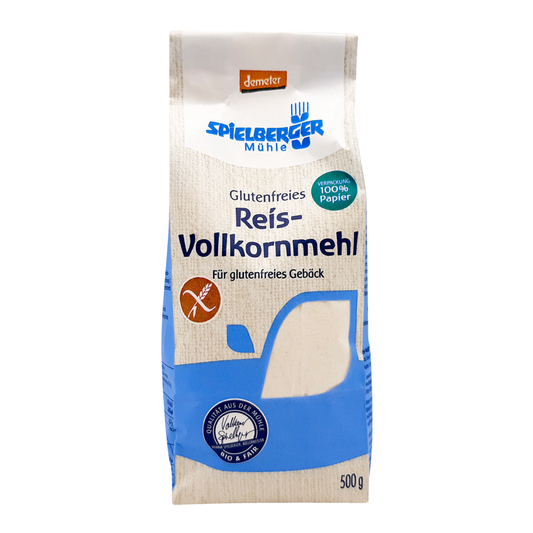 Celozrnná ryžová múka bio 500g Spielberger