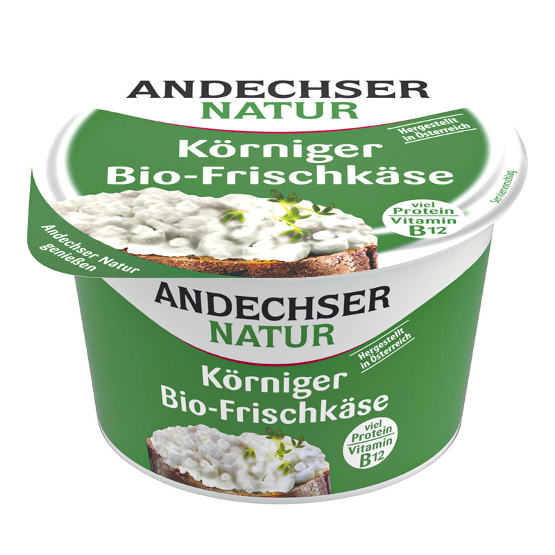 Cottage cheese - čerstvý syr hrudkový bio 200g Andechser Natur