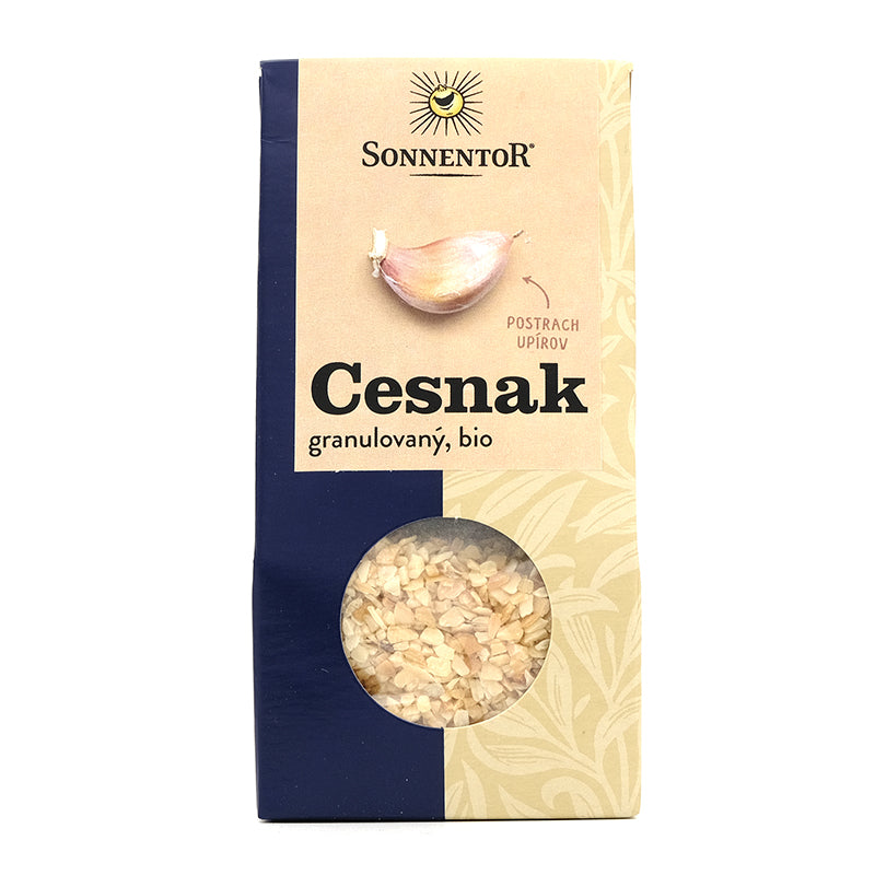 Cesnak sušený granulovaný, korenie bio 40g Sonnentor
