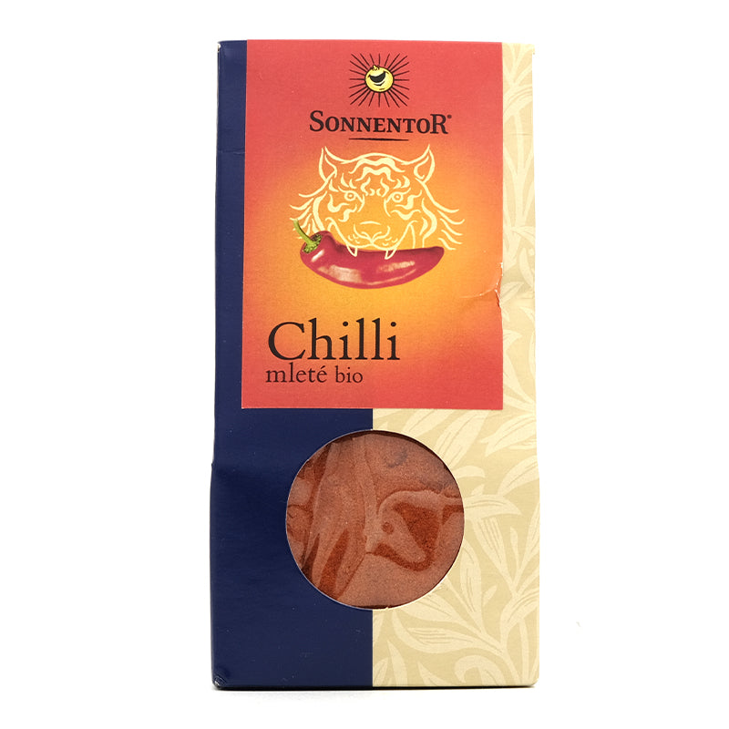 Chilli mleté, korenie bio 40g Sonnentor