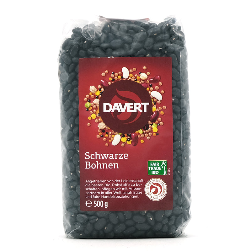 Čierna fazuľa bio 500g Davert