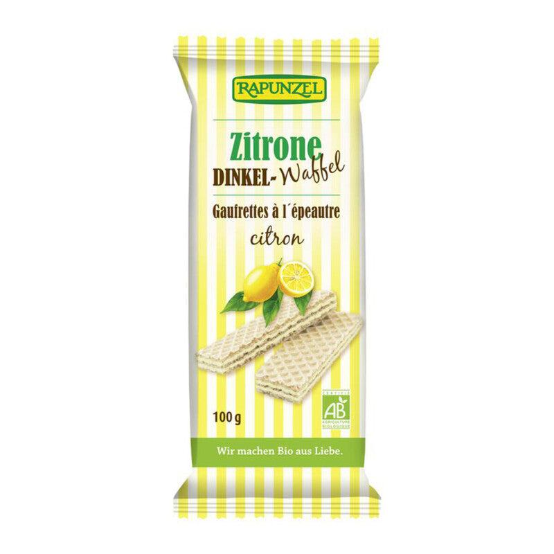 Citrónové rezy bio 100g Rapunzel