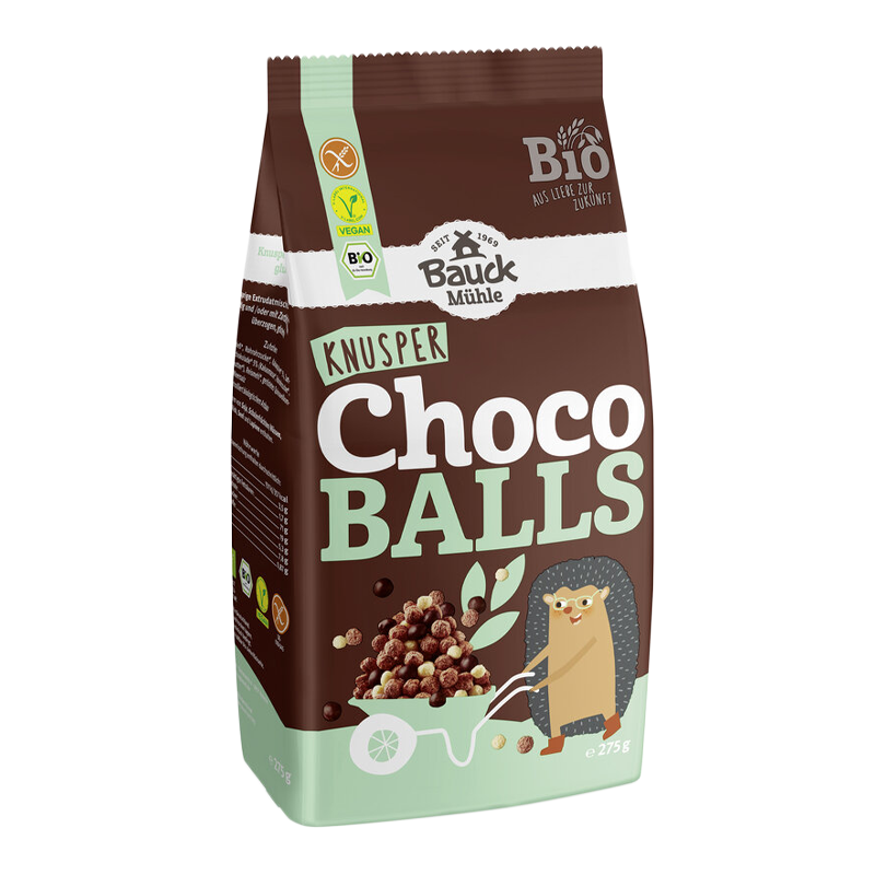 Čokoládové guľôčky bio 275g Bauckhof