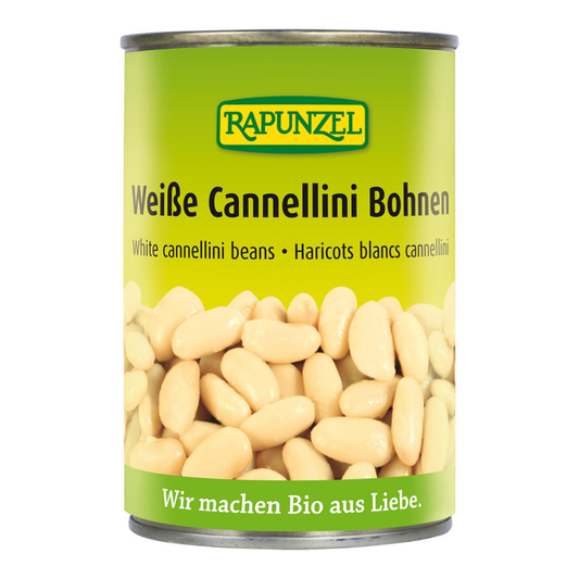 Fazuľa biela cannellini v konzerve bio 400g Rapunzel