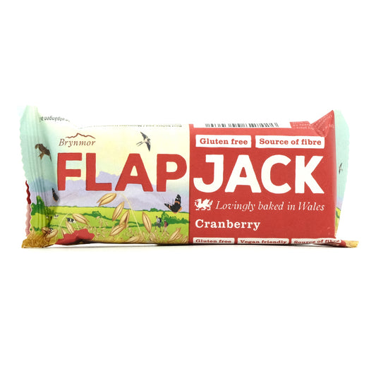 Flapjack ovsený brusnica 80g Wholebake