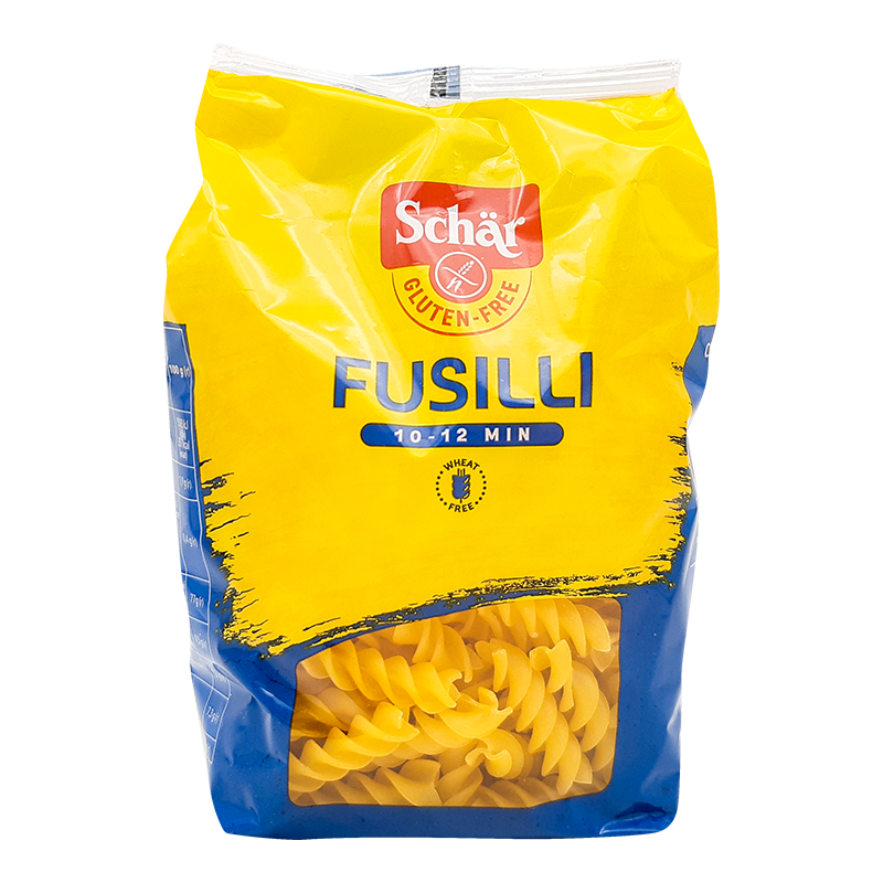 Fusilli bezlepkové vretená 250g Schär