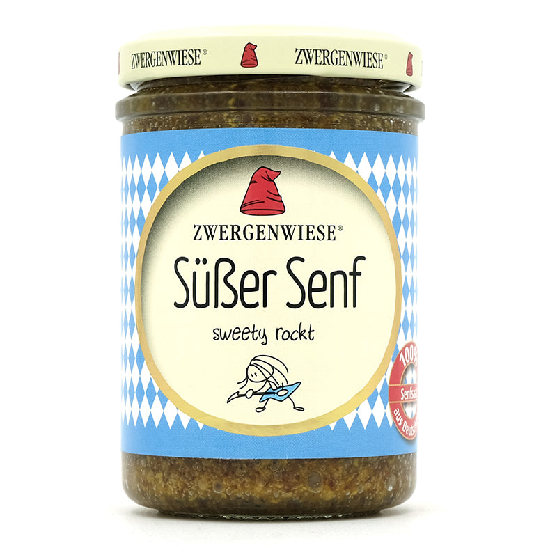 Horčica sladká bavorská bio 165g Zwergenwiese