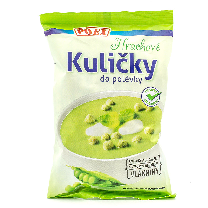 Hrachové guličky do polievky 50g Poex