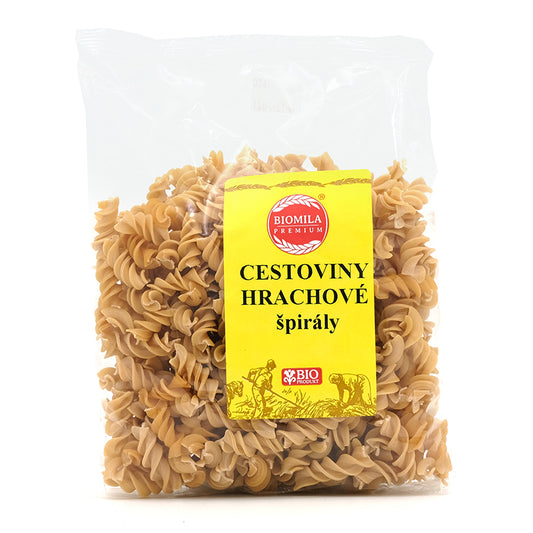Hrachové špirály bio 250g Biomila