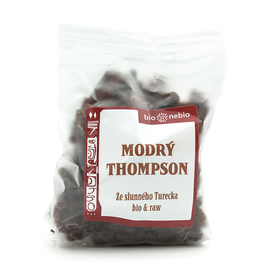 Hrozienka modrý Thompson nesírené bio 200g Bionebio