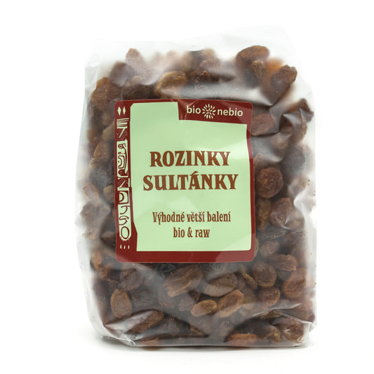 Hrozienka sultánky bio 400g Bionebio