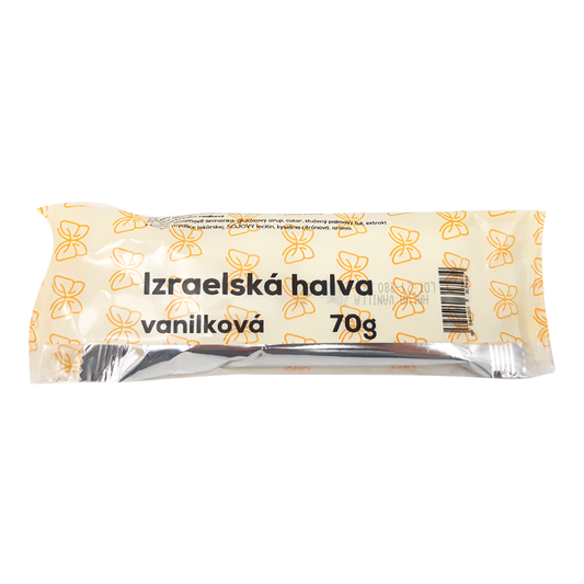 Izraelská chalva vanilková 70g Natural Jihlava