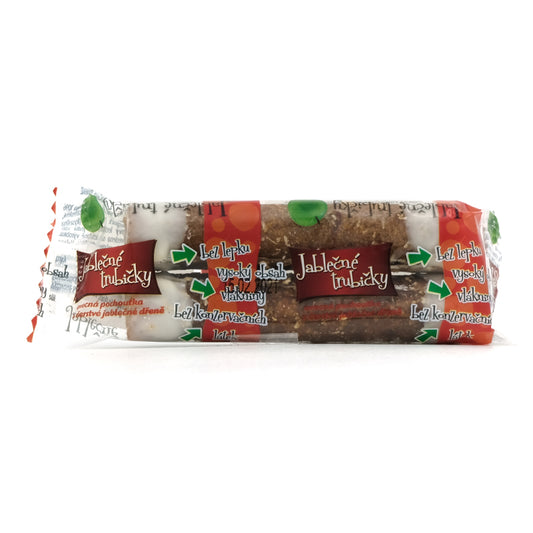 Jablkové trubičky s jogurtovou polevou 25g Trutna