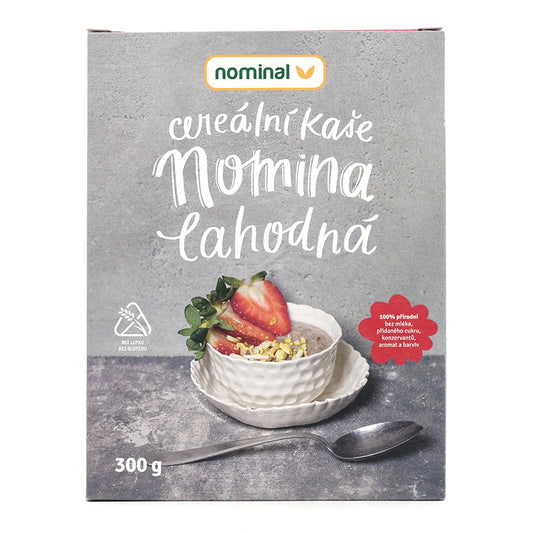 Kaša lahodná instantná bezlepková 300g Nominal