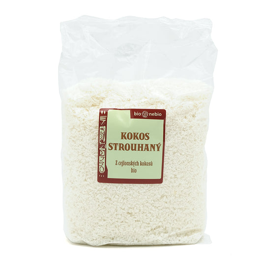 Kokos strúhaný bio 400g Bionebio