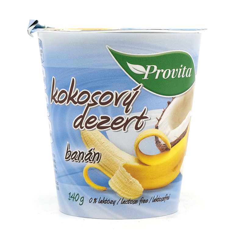 Kokosový dezert banán 140g Provita