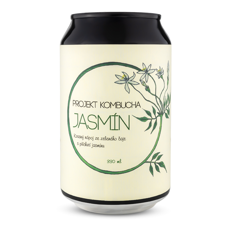 Kombucha jazmín 330ml Wild&Coco