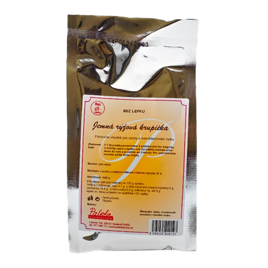 Krupička ryžová jemná 400g Paleta