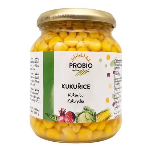 Kukurica sterilizovaná bio 340g Probio