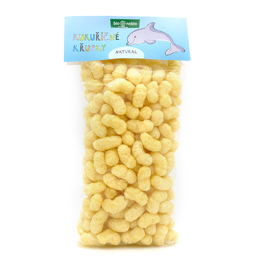 Kukuričné chrumky natural bio 100g Bionebio