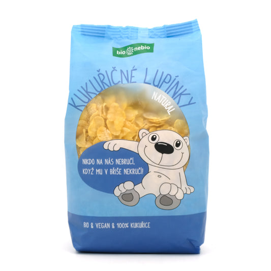 Kukuričné lupienky bio 200g Bionebio