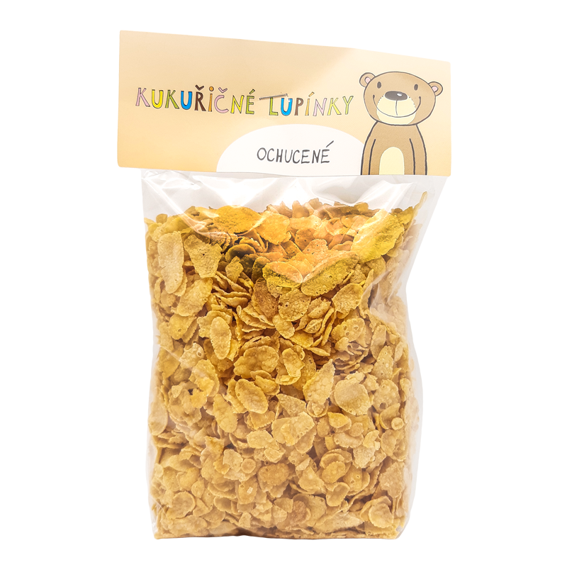 Kukuričné lupienky ochutené bio 250g Bionebio
