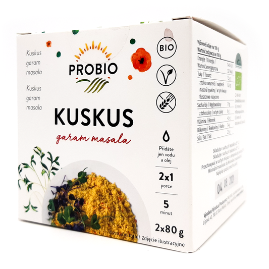 Kuskus s garam masala bio 160g Probio