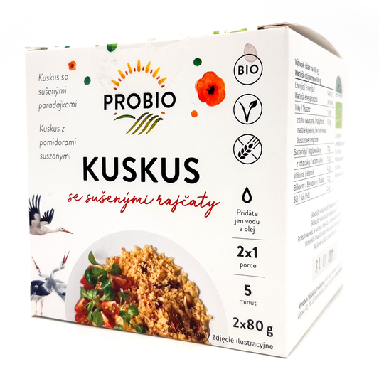 Kuskus so suš. paradajkami bio 160g Probio