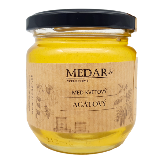 Včelí med agátový 250g Medar