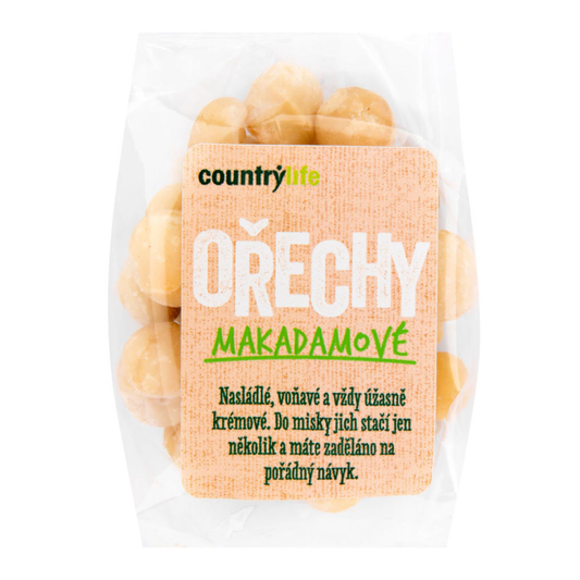 Makadamové orechy 80g Country Life