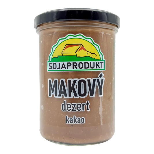 Makový dezert kakao 375g Sojaprodukt