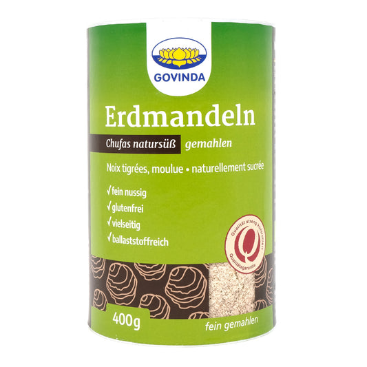 Mandľová múka z tigrích orechov bio 400g Chufas Govinda