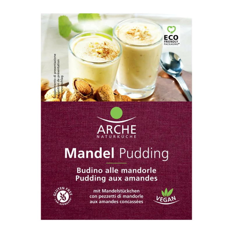 Mandľový puding bio 46g Arche