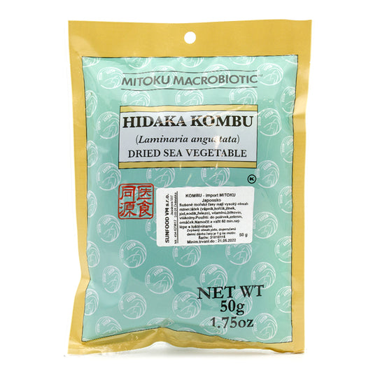 Morské riasy Kombu 50g Mitoku