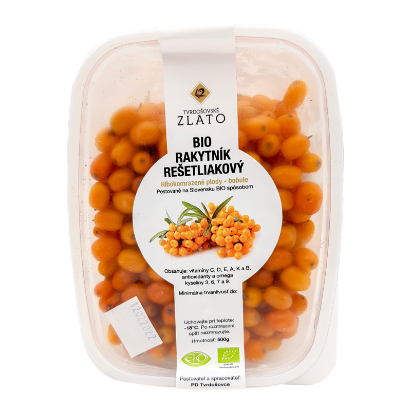 Mrazený rakytník bio 500g TZ