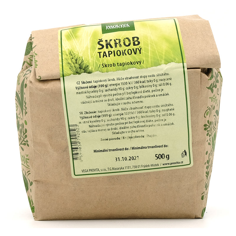 Tapiokový škrob 500g Provita