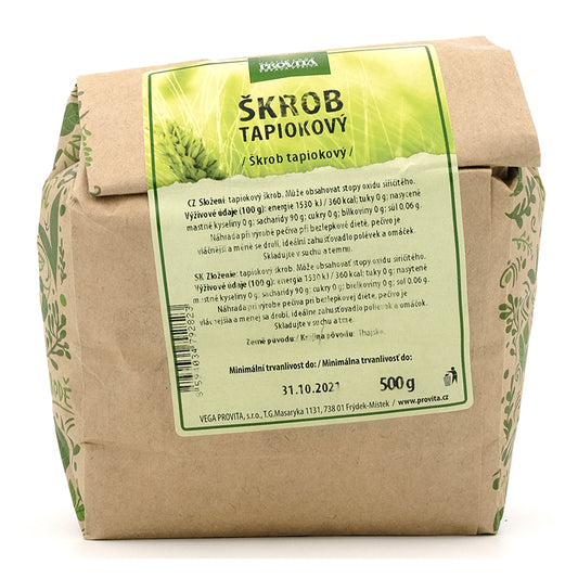 Tapiokový škrob 500g Provita