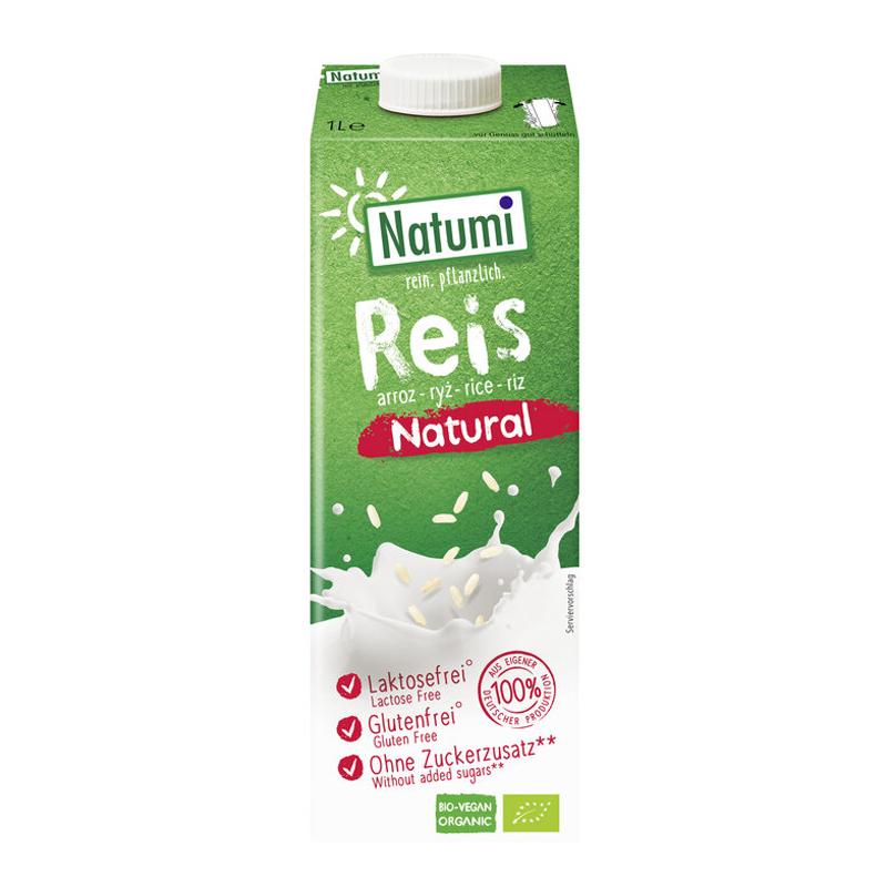 Nápoj ryžový natural bio 1l Natumi