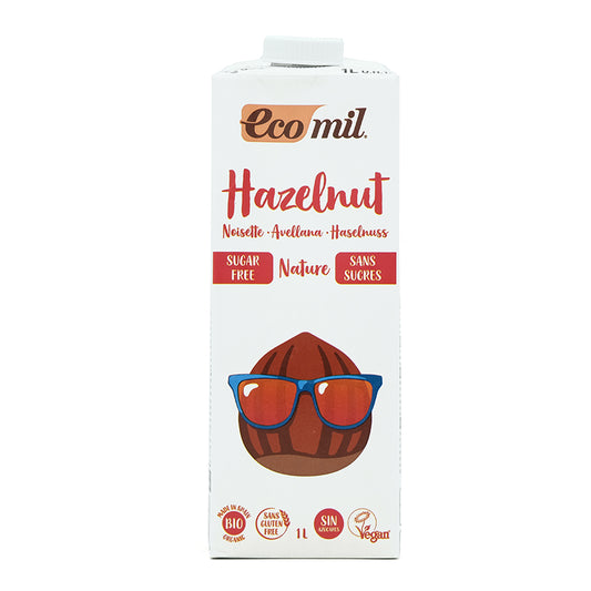 Nápoj z lieskových orechov natural bio 1l Ecomil