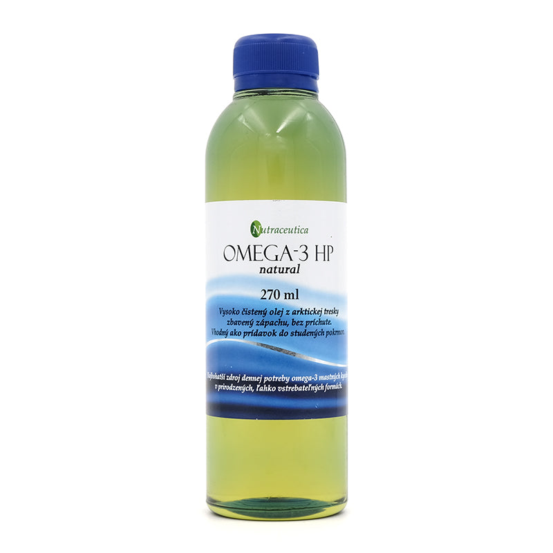 TOP CENA Olej z arktickej tresky natural Omega-3 HP 270ml Nutraceutica