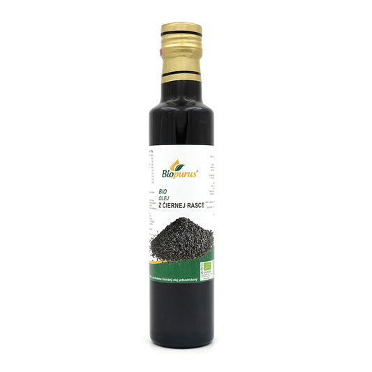 Olej z čiernej rasce bio 250ml Biopurus