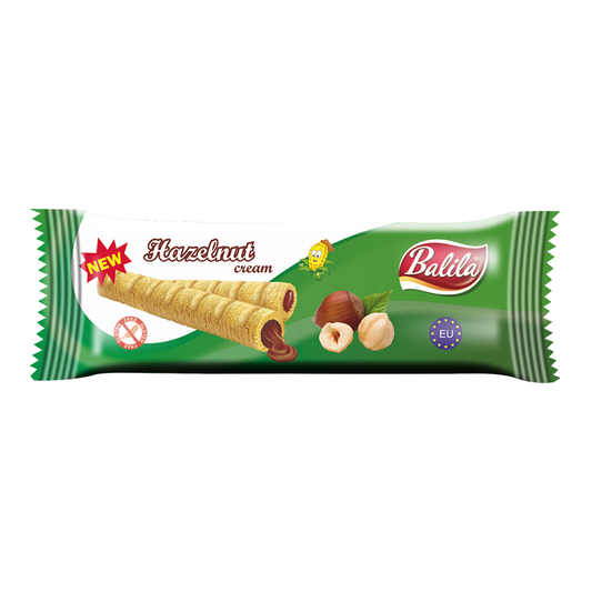 Orieškové bezlepkové trubičky 18g Balila
