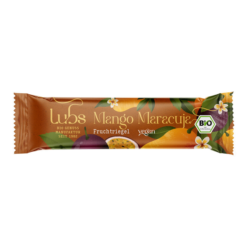 Ovocná tyčinka mango marakuja bio 30g Lubs