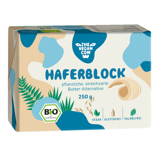 Ovsená alternatíva masla bio 250g Vegan Cow