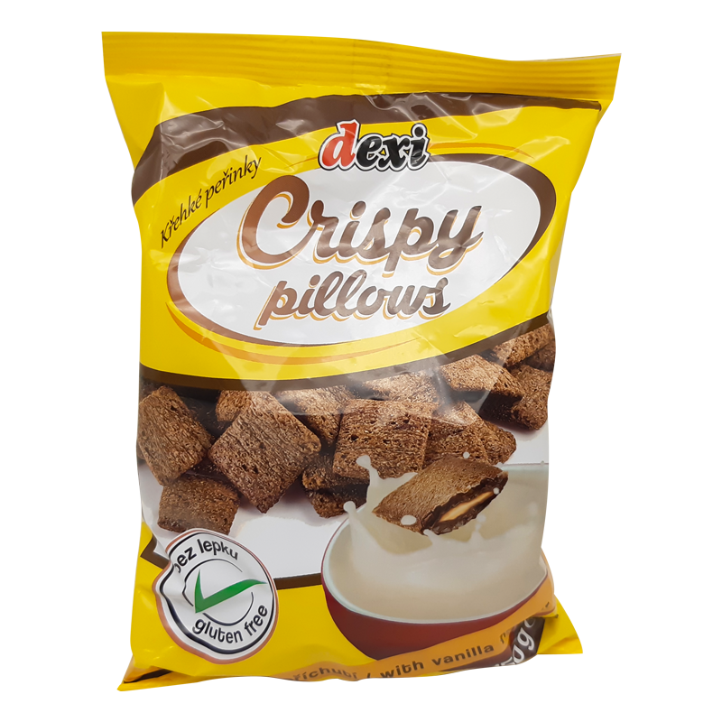 Vanilkové vankúšiky bezlepkové 150g Dexi
