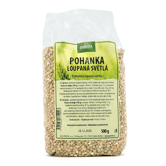 Pohánka lúpaná svetlá 500g Provita