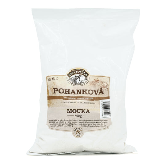 Pohánková múka bezlepková 500g Šmajstrla