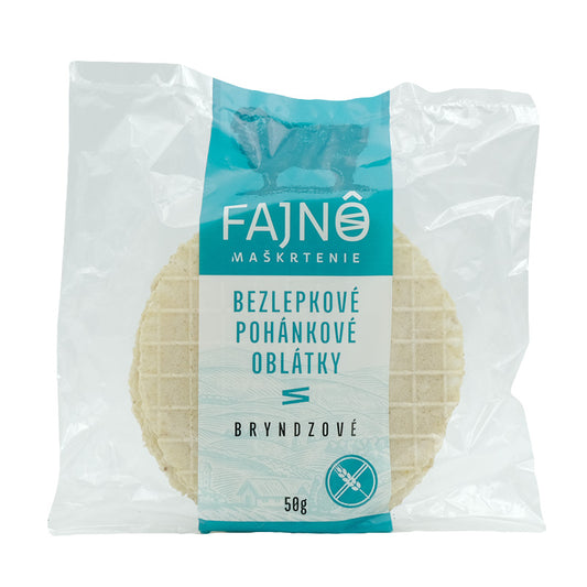 Pohánkové oblátky bryndzové 50g Fajnô