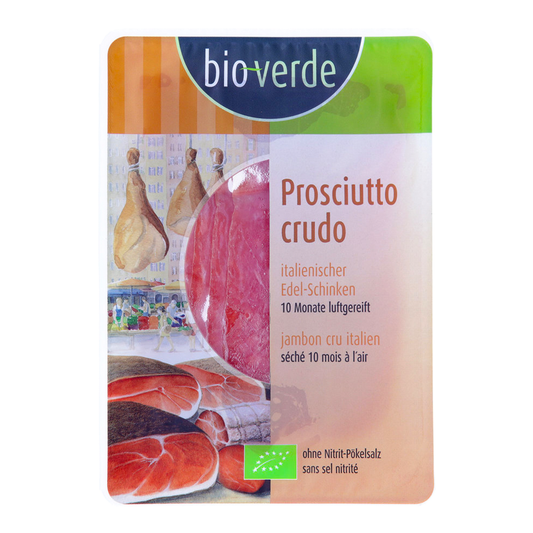 Prosciutto crudo bio 80g Bioverde