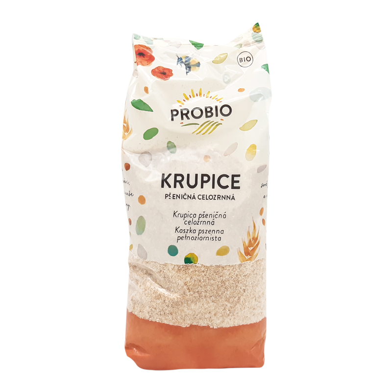 Pšeničná celozrnná krupica bio 400g Probio